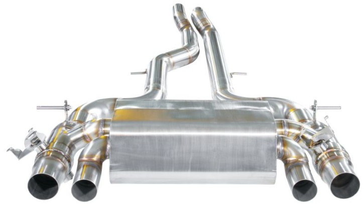 Exhaust.one 3.5” exhaust system with flap exhaust for BMW M3 F80