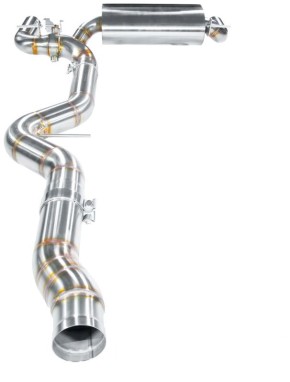 Exhaust.one 3.5” exhaust system with flap exhaust for BMW 440i OPF F32 Coupe