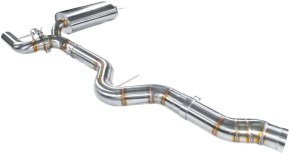 Exhaust.one 3.5” exhaust system with flap exhaust for BMW 440i OPF F32 Coupe