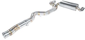 Exhaust.one 3.5” exhaust system with flap exhaust for BMW 440i OPF F32 Coupe